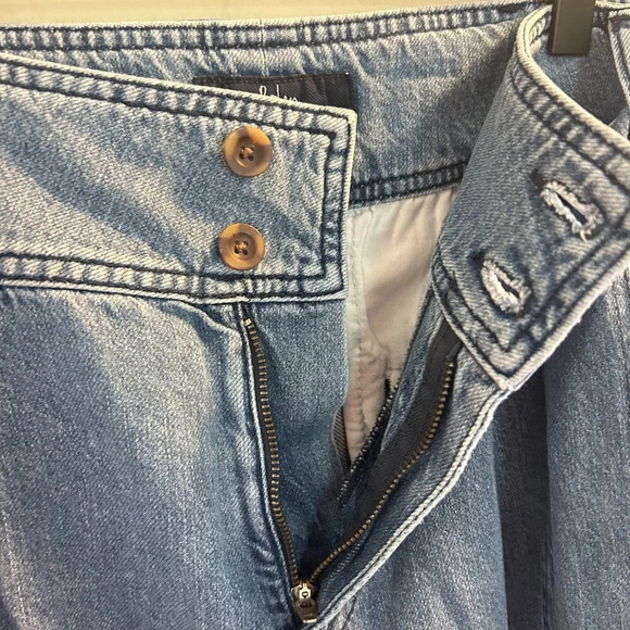 Boden Bude Pants Womens Size 10 Regular Light Vintage Jeans High Rise Trouser - Picture 8 of 10